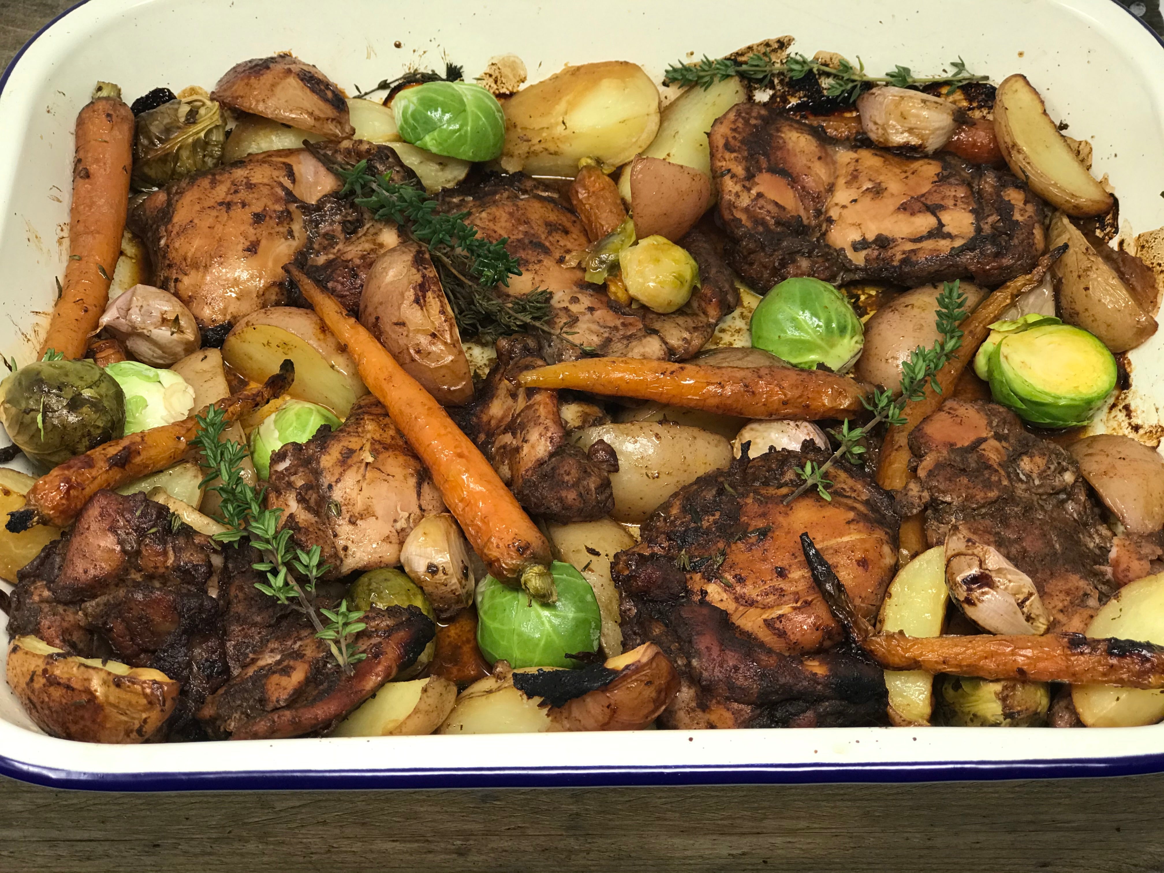 Jerk Chicken Tray Bake – Little Brixton