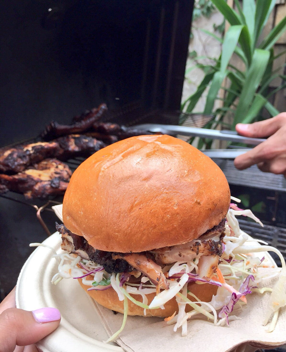 Jerk Chicken Burger | Little Brixton