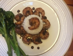Drunken Jerk Prawns
