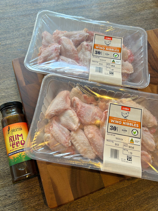 Elevate Your BBQ Game with Little Brixton Rum BBQ Chicken Wings
