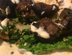 Jerk Lamb Kebab