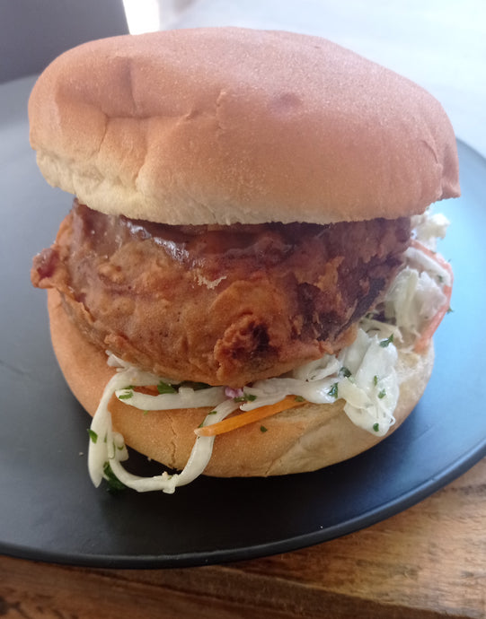 Jerk Mushroom Burger