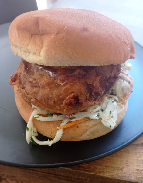 Jerk Mushroom Burger